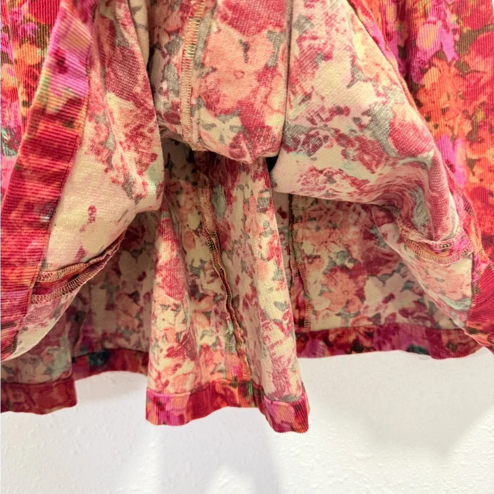 Eddie Bauer corduroy Floral‎ knee length skirt 2